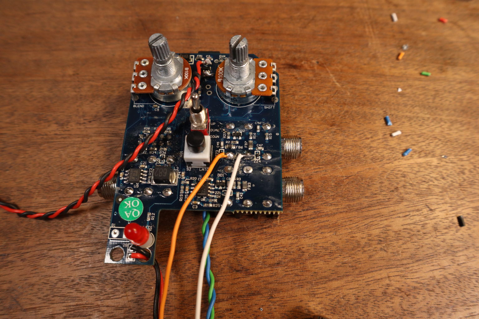 GoblinEXP and EHX Pitch Fork Oscillator Devices