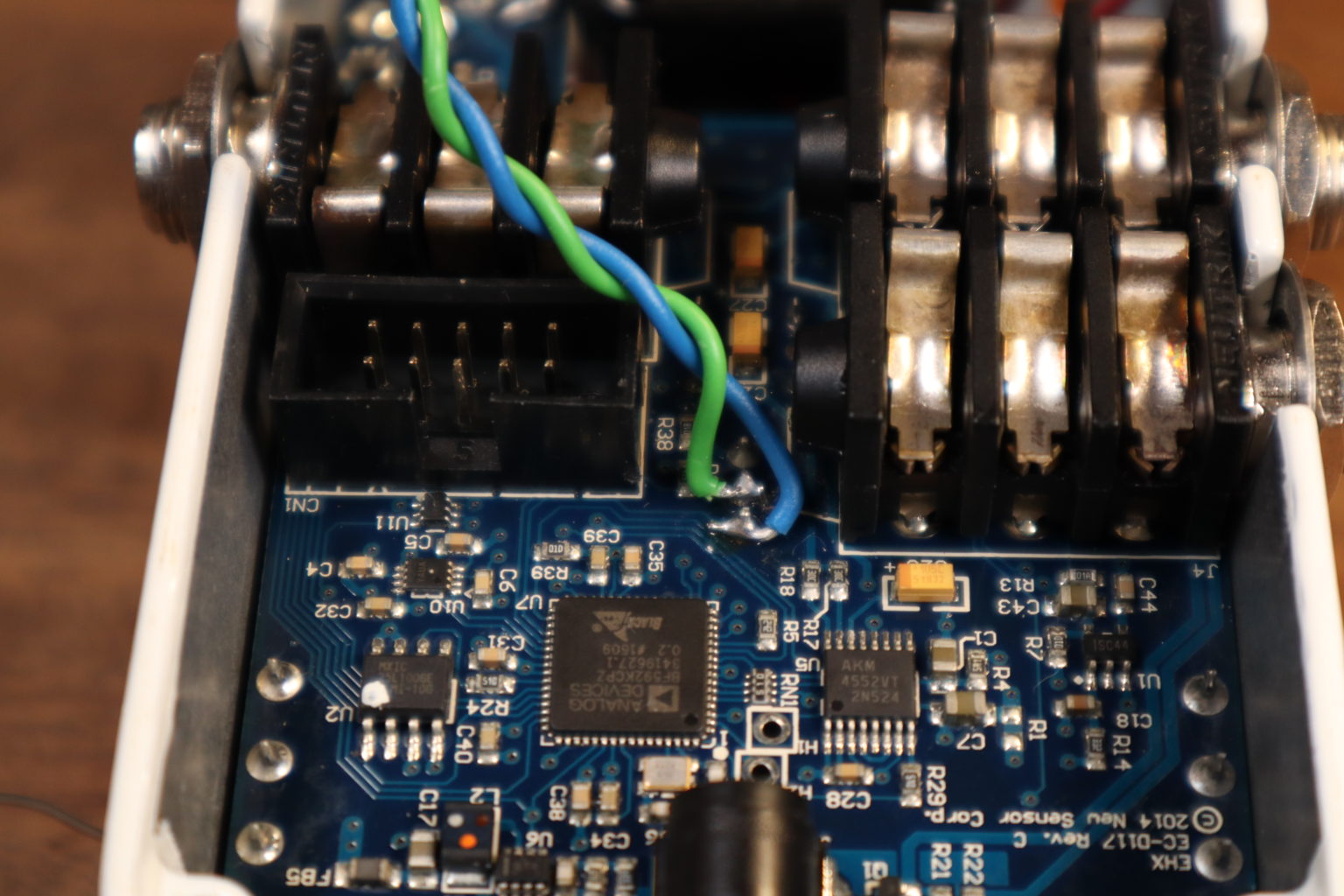 GoblinEXP and EHX Pitch Fork Oscillator Devices